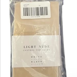 white house black market LIGHT NUDE - CONTROL TOP SHEER size S/M & M/L